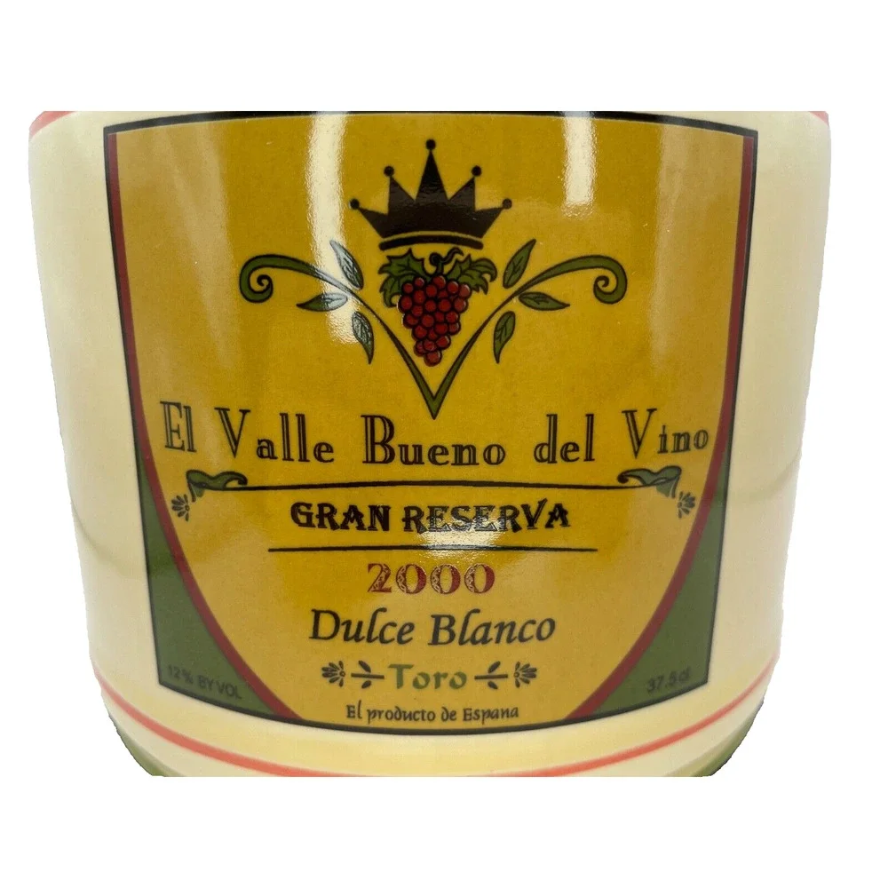 Oggi Corporation El Valle Bueno Del Vino Canister With Lid Pre-owned